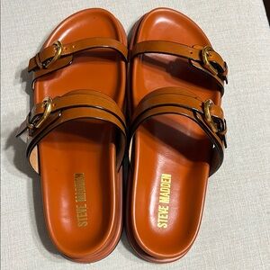 Steve Madden sandals leather